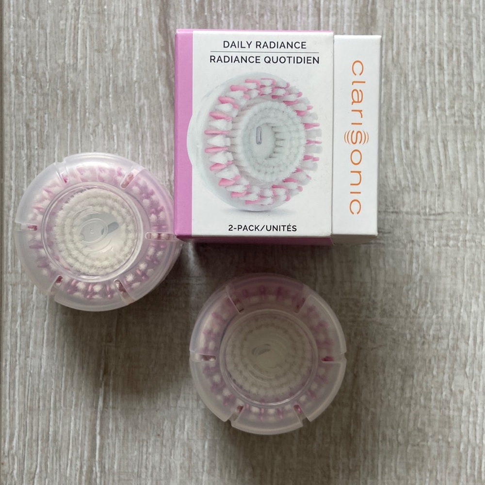 Clarisonic Daily Radiance Brush Heads. 2-pack. BNIB